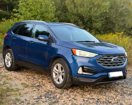 Синій Форд Едж, об'ємом двигуна 2 л та пробігом 97 тис. км за 17900 $, фото 1 на Automoto.ua