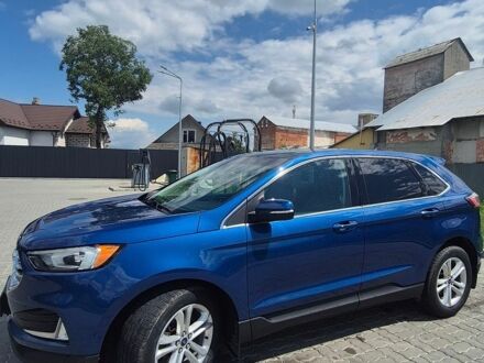 Синій Форд Едж, об'ємом двигуна 2 л та пробігом 55 тис. км за 21000 $, фото 1 на Automoto.ua