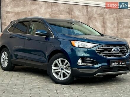 Синій Форд Едж, об'ємом двигуна 2 л та пробігом 74 тис. км за 20899 $, фото 1 на Automoto.ua