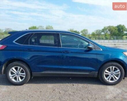 Синий Форд Эдж, объемом двигателя 2 л и пробегом 72 тыс. км за 14900 $, фото 1 на Automoto.ua