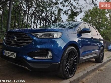 Форд Эдж 2020 в Ирпене на Automoto.ua Синий Форд Эдж, объемом двигателя 2 л и пробегом 57 тыс. км за 25800 $, фото 1 на Automoto.ua