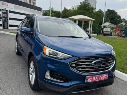 Синій Форд Едж, об'ємом двигуна 2 л та пробігом 143 тис. км за 15750 $, фото 1 на Automoto.ua