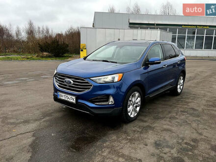 Форд Эдж 2020 в Киеве на Automoto.ua Синий Форд Эдж, объемом двигателя 2 л и пробегом 56 тыс. км за 17700 $, фото 1 на Automoto.ua
