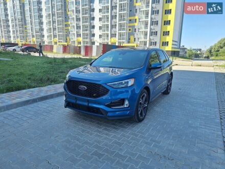 Синій Форд Едж, об'ємом двигуна 2.7 л та пробігом 99 тис. км за 21800 $, фото 1 на Automoto.ua