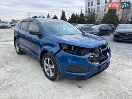 Синий Форд Эдж, объемом двигателя 2 л и пробегом 100 тыс. км за 16000 $, фото 1 на Automoto.ua