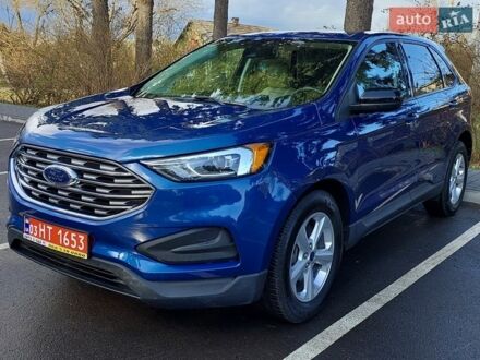 Синий Форд Эдж, объемом двигателя 2 л и пробегом 229 тыс. км за 15300 $, фото 1 на Automoto.ua