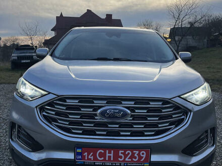 Синій Форд Едж, об'ємом двигуна 2 л та пробігом 62 тис. км за 20600 $, фото 1 на Automoto.ua