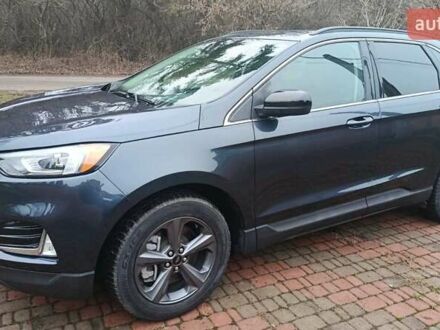 Синий Форд Эдж, объемом двигателя 2 л и пробегом 51 тыс. км за 21222 $, фото 1 на Automoto.ua