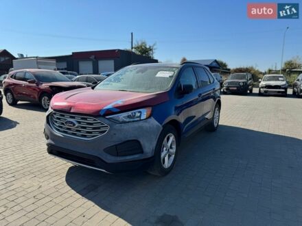 Синий Форд Эдж, объемом двигателя 2 л и пробегом 133 тыс. км за 11300 $, фото 1 на Automoto.ua