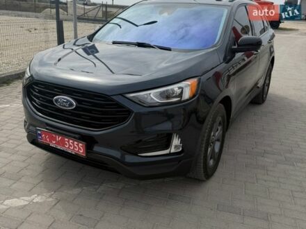 Синий Форд Эдж, объемом двигателя 2 л и пробегом 44 тыс. км за 23100 $, фото 1 на Automoto.ua