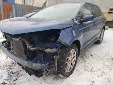 Синій Форд Едж, об'ємом двигуна 2 л та пробігом 66 тис. км за 14200 $, фото 1 на Automoto.ua
