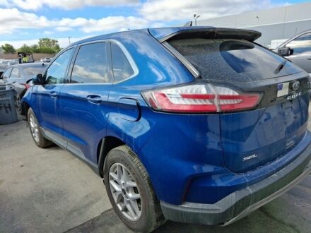 Синий Форд Эдж, объемом двигателя 2 л и пробегом 66 тыс. км за 15199 $, фото 1 на Automoto.ua