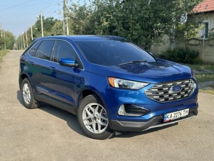 Синій Форд Едж, об'ємом двигуна 2 л та пробігом 86 тис. км за 21896 $, фото 1 на Automoto.ua