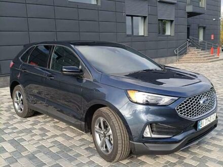 Синий Форд Эдж, объемом двигателя 2 л и пробегом 31 тыс. км за 21200 $, фото 1 на Automoto.ua
