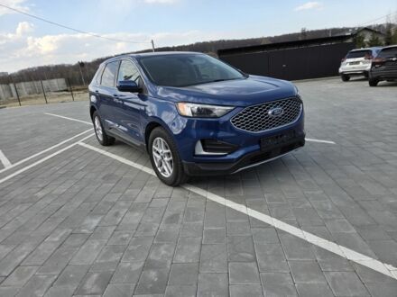 Синій Форд Едж, об'ємом двигуна 2 л та пробігом 118 тис. км за 18300 $, фото 1 на Automoto.ua