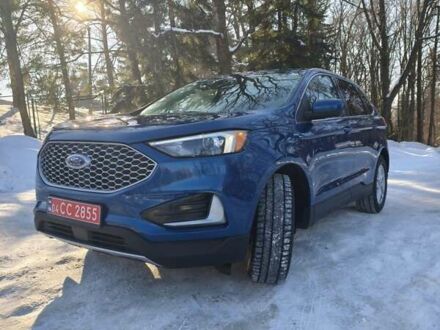 Синій Форд Едж, об'ємом двигуна 2 л та пробігом 118 тис. км за 18300 $, фото 1 на Automoto.ua