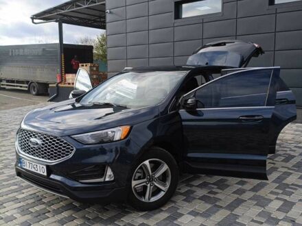Синий Форд Эдж, объемом двигателя 2 л и пробегом 31 тыс. км за 24000 $, фото 1 на Automoto.ua