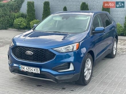 Синій Форд Едж, об'ємом двигуна 2 л та пробігом 46 тис. км за 24800 $, фото 1 на Automoto.ua