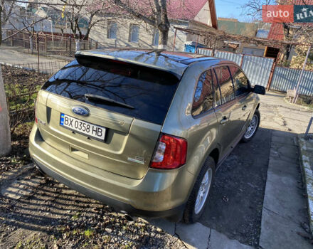 Зеленый Форд Эдж, объемом двигателя 2 л и пробегом 295 тыс. км за 11300 $, фото 1 на Automoto.ua