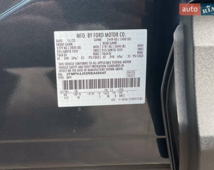 Зелений Форд Едж, об'ємом двигуна 2 л та пробігом 12 тис. км за 21300 $, фото 23 на Automoto.ua