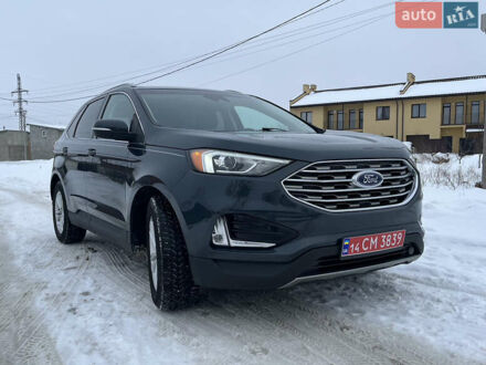 Зелений Форд Едж, об'ємом двигуна 2 л та пробігом 81 тис. км за 17500 $, фото 1 на Automoto.ua