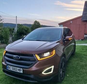 Форд Эдж 2017 в Львове на Automoto.ua Оранжевый Форд Эдж, объемом двигателя 3.5 л и пробегом 128 тыс. км за 18550 $, фото 7 на Automoto.ua