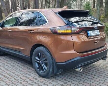 Форд Эдж 2017 в Львове на Automoto.ua Оранжевый Форд Эдж, объемом двигателя 3.5 л и пробегом 128 тыс. км за 18550 $, фото 3 на Automoto.ua