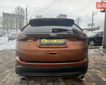 Оранжевый Форд Эдж, объемом двигателя 3.5 л и пробегом 134 тыс. км за 18200 $, фото 5 на Automoto.ua