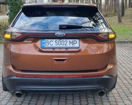 Форд Эдж 2017 в Львове на Automoto.ua Оранжевый Форд Эдж, объемом двигателя 3.5 л и пробегом 128 тыс. км за 18550 $, фото 6 на Automoto.ua
