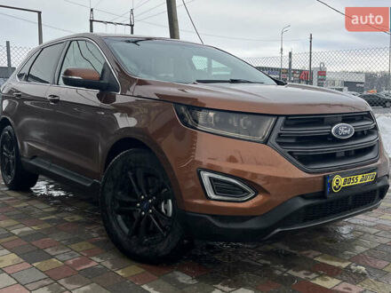 Оранжевый Форд Эдж, объемом двигателя 3.5 л и пробегом 134 тыс. км за 18200 $, фото 1 на Automoto.ua