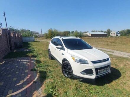 Форд Эскейп 2014 в Староконстантинов на Automoto.ua Белый Форд Эскейп, объемом двигателя 2 л и пробегом 113 тыс. км за 14000 $, фото 1 на Automoto.ua