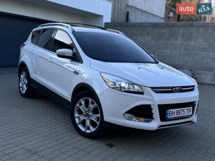 Форд Эскейп 2015 в Одессе на Automoto.ua Белый Форд Эскейп, объемом двигателя 2 л и пробегом 115 тыс. км за 12700 $, фото 1 на Automoto.ua