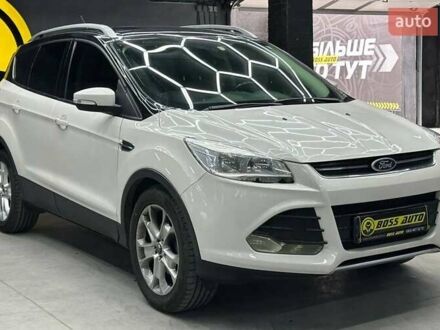 Форд Эскейп 2015 в Черновцах на Automoto.ua Белый Форд Эскейп, объемом двигателя 1.6 л и пробегом 164 тыс. км за 12900 $, фото 1 на Automoto.ua