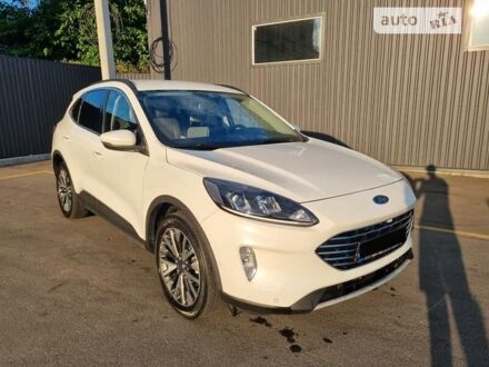 Форд Ескейп 2020 у Дніпро (Дніпропетровську) на Automoto.ua Білий Форд Ескейп, об'ємом двигуна 2 л та пробігом 125 тис. км за 23999 $, фото 1 на Automoto.ua