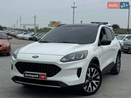 Форд Эскейп 2020 в Львове на Automoto.ua Белый Форд Эскейп, объемом двигателя 2.5 л и пробегом 31 тыс. км за 22990 $, фото 1 на Automoto.ua