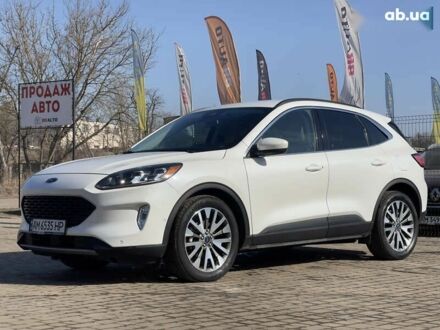 Форд Эскейп 2021 в Бердичеве на Automoto.ua Белый Форд Эскейп, объемом двигателя 2.5 л и пробегом 31 тыс. км за 24855 $, фото 1 на Automoto.ua