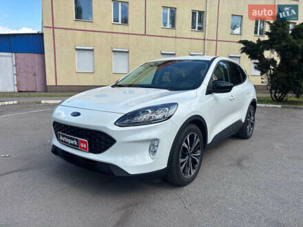 Форд Эскейп 2022 в Запорожье на Automoto.ua Белый Форд Эскейп, объемом двигателя 2.5 л и пробегом 60 тыс. км за 20490 $, фото 1 на Automoto.ua