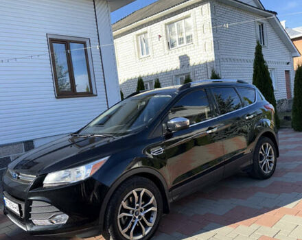 Черный Форд Эскейп, объемом двигателя 2 л и пробегом 95 тыс. км за 12500 $, фото 1 на Automoto.ua