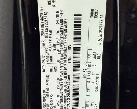 Чорний Форд Ескейп, об'ємом двигуна 2 л та пробігом 152 тис. км за 7500 $, фото 15 на Automoto.ua