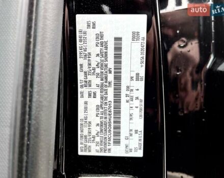 Чорний Форд Ескейп, об'ємом двигуна 2 л та пробігом 83 тис. км за 16900 $, фото 49 на Automoto.ua