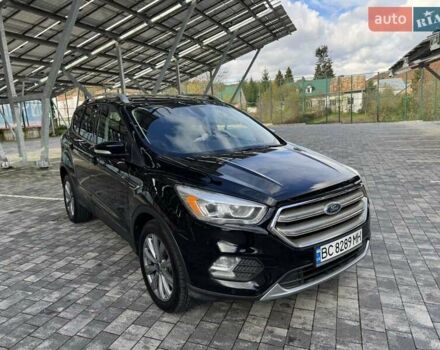 Форд Ескейп 2018 у Львові на Automoto.ua Чорний Форд Ескейп, об'ємом двигуна 2 л та пробігом 127 тис. км за 15250 $, фото 13 на Automoto.ua