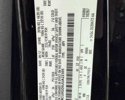 Черный Форд Эскейп, объемом двигателя 1.5 л и пробегом 151 тыс. км за 7500 $, фото 8 на Automoto.ua