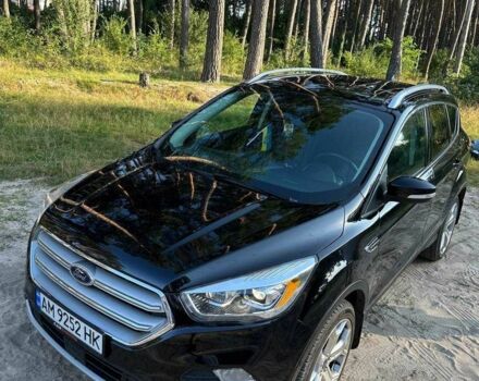 Черный Форд Эскейп, объемом двигателя 2 л и пробегом 126 тыс. км за 15000 $, фото 10 на Automoto.ua