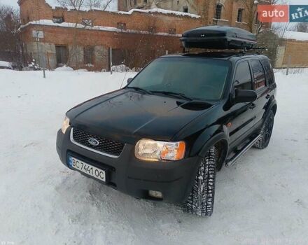 Черный Форд Эскейп, объемом двигателя 3 л и пробегом 230 тыс. км за 5999 $, фото 1 на Automoto.ua