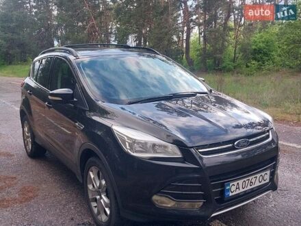 Черный Форд Эскейп, объемом двигателя 2 л и пробегом 243 тыс. км за 9500 $, фото 1 на Automoto.ua
