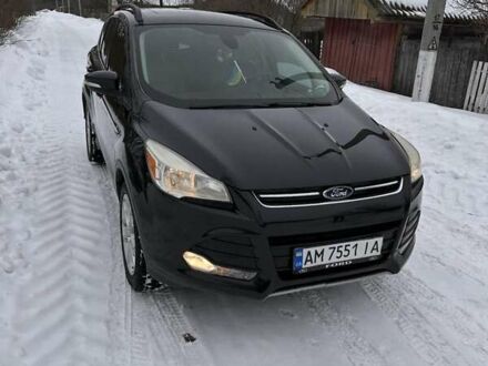 Чорний Форд Ескейп, об'ємом двигуна 2 л та пробігом 203 тис. км за 11000 $, фото 1 на Automoto.ua