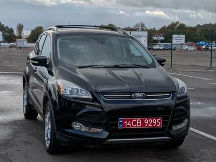 Чорний Форд Ескейп, об'ємом двигуна 2 л та пробігом 174 тис. км за 13900 $, фото 1 на Automoto.ua