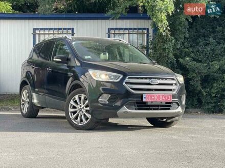 Форд Ескейп 2016 у Львові на Automoto.ua Чорний Форд Ескейп, об'ємом двигуна 2 л та пробігом 276 тис. км за 9350 $, фото 1 на Automoto.ua