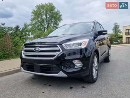 Чорний Форд Ескейп, об'ємом двигуна 2 л та пробігом 86 тис. км за 9700 $, фото 1 на Automoto.ua