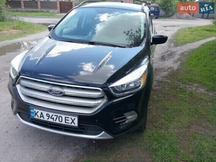 Чорний Форд Ескейп, об'ємом двигуна 1.5 л та пробігом 130 тис. км за 11300 $, фото 1 на Automoto.ua